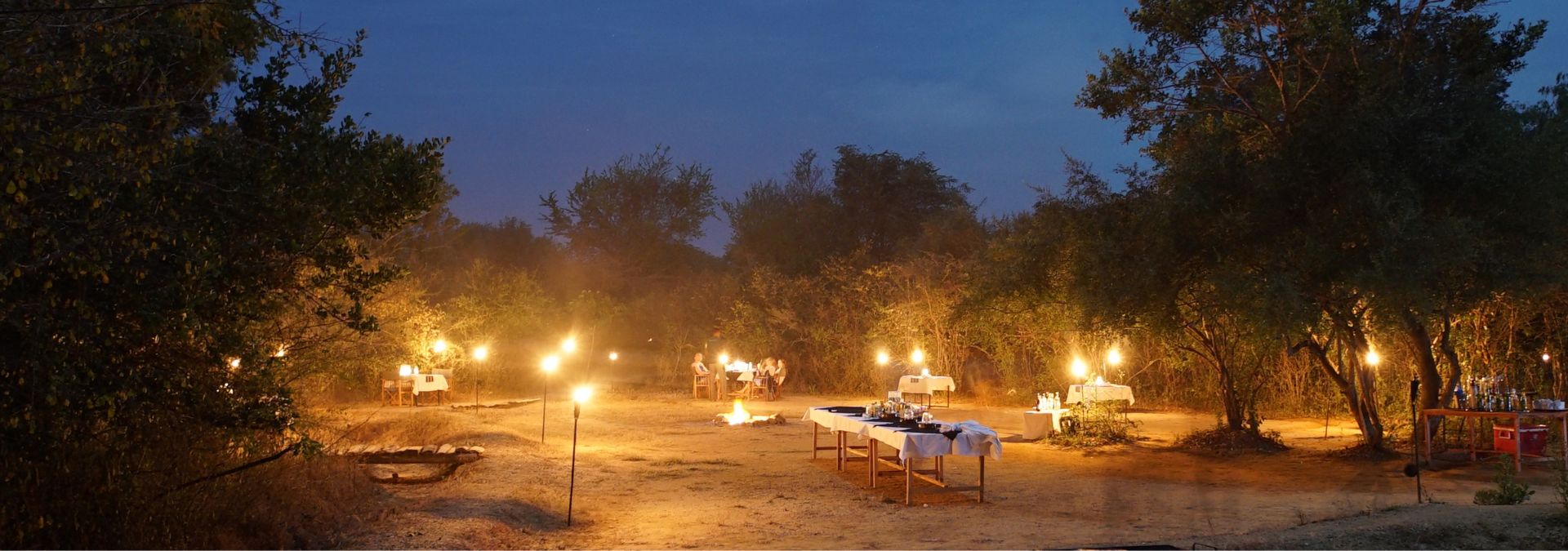 Big game camps - unforgettable dining experience
